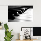 TASTATUR DER PIANO POSTER (Heimbüro)
