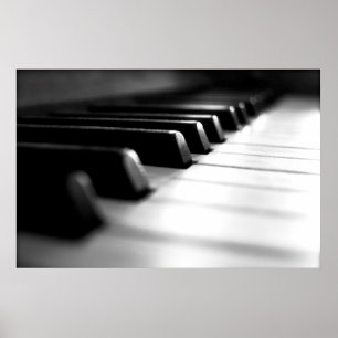 TASTATUR DER PIANO POSTER
