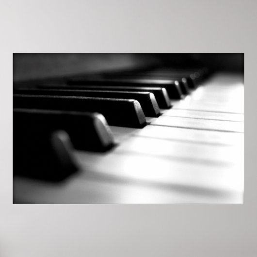 TASTATUR DER PIANO POSTER (Vorne)