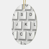 Tastatur des Computers Keramik Ornament (Links)