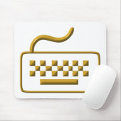 Tastatur des Computers Mousepad (Mit Mouse)