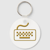 Tastatur des Computers Schlüsselanhänger (Vorderseite)