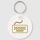 Tastatur des Computers Schlüsselanhänger (Vorderseite)