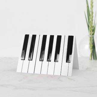 Tastatur für antike Piano-Keys Karte