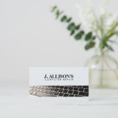 Tastatur für die Computerreparatur Visitenkarte (Stehend Vorderseite)