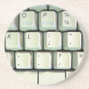 Tastatur für Schreibmaschine Untersetzer