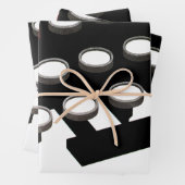 Tastatur für Vintage Schreibmaschinen Geschenkpapier Set (Beispiel)