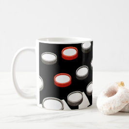 Tastatur für Vintage Schreibmaschinen Kaffeetasse