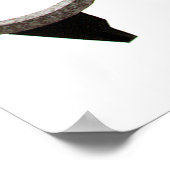 Tastatur für Vintage Schreibmaschinen Poster (Ecke)