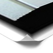 Tastatur in Bewegung Poster (Ecke)