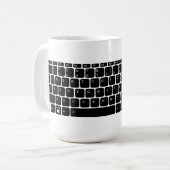 Tastatur Kaffeetasse (Vorderseite Links)