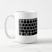 Tastatur Kaffeetasse (Links)