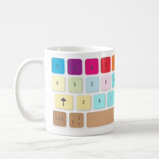 Tastatur Kaffeetasse