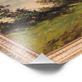 Tastatur-Katze für immer Fotodruck (Ecke)