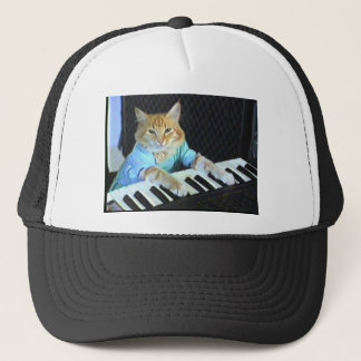 Tastatur-Katzen-Hut Truckerkappe