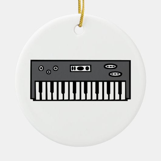 Tastatur Keramik Ornament (Vorne)