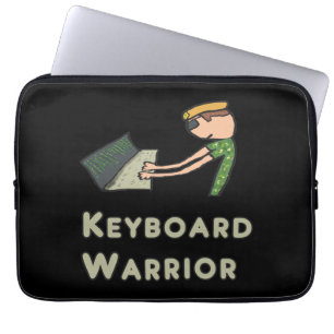 Tastatur-Krieger Laptopschutzhülle