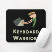 Tastatur-Krieger Mousepad (Mit Mouse)