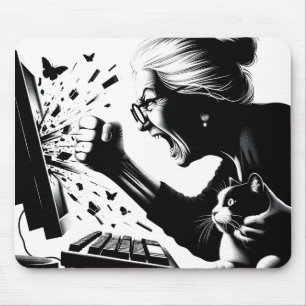 Tastatur-Krieger Mousepad