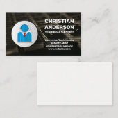 Tastatur | Kundensupport Visitenkarte (Vorne/Hinten)