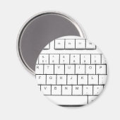 Tastatur Magnet (Vorderseite/Rückseite)