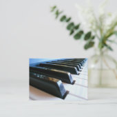 Tastatur, MiniFoto Visitenkarte (Stehend Vorderseite)