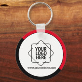 Tastatur mit benutzerdefinierter Red Promotional B Schlüsselanhänger (Vorderseite)