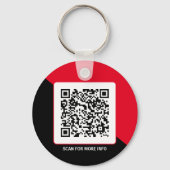 Tastatur mit benutzerdefinierter Red Promotional B Schlüsselanhänger (Rückseite)