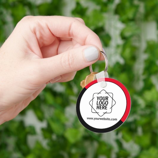 Tastatur mit benutzerdefinierter Red Promotional B Schlüsselanhänger (Hand)
