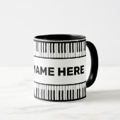 Tastatur personalisieren tasse (VorderseiteRechts)