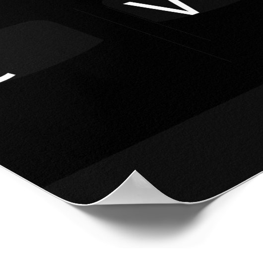 Tastatur Poster (Ecke)