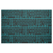 Tastatur, Rückseite blau Stoff (Fat Quarter (45,7 x 55,9 cm))
