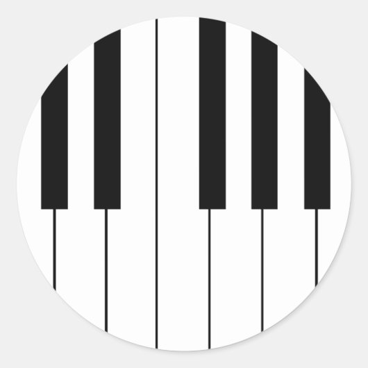 Tastatur Runder Aufkleber (Vorderseite)