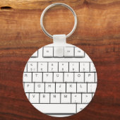Tastatur Schlüsselanhänger (Vorderseite)