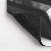 Tastatur - Schwarzweiss Mousepad (Ecke)