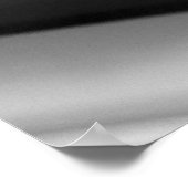 Tastatur - Schwarzweiß Poster (Ecke)