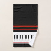 Tastatur Serenade Badhandtuch Set (Handtuch)