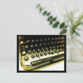 Tastatur-Tastatur-Tastenkombinationen für die Vint Postkarte (Stehend Vorderseite)