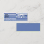 Tastatur-Teil Mini Visitenkarte (Vorne/Hinten)