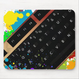 Tastatur-Tinte Mousepad