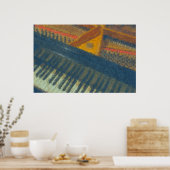 Tastatur und Buttone 3 Impressionist Poster (Küche)
