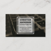 Tastatur und Code Visitenkarte (Vorderseite)