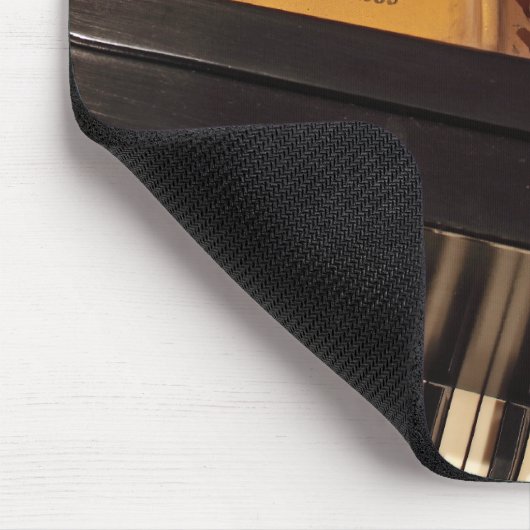 Tastatur und Pinblock Klavier Mousepad (Ecke)