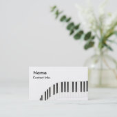 Tastatur Visitenkarte (Stehend Vorderseite)