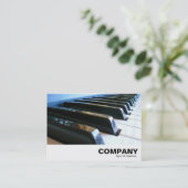 Tastatur Visitenkarte (Stehend Vorderseite)