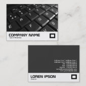 Tastatur Visitenkarte (Vorne/Hinten)