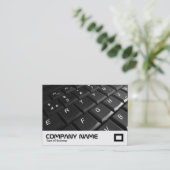 Tastatur Visitenkarte (Stehend Vorderseite)