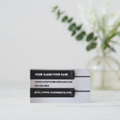 Tastatur-Visitenkarte Visitenkarte (Stehend Vorderseite)