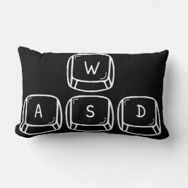 Tastatur W S A D Gaming Lendenkissen