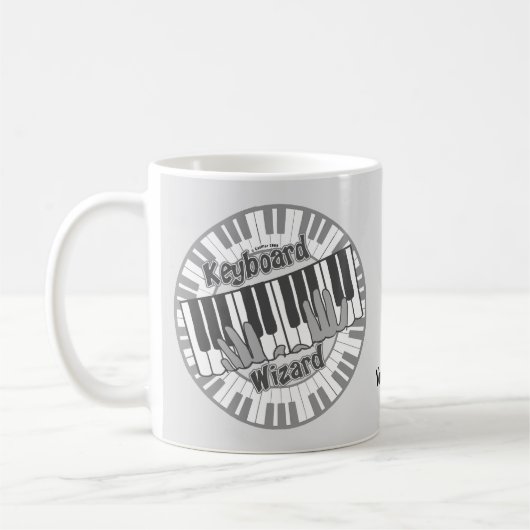 Tastatur-Zauberer Kaffeetasse (Links)